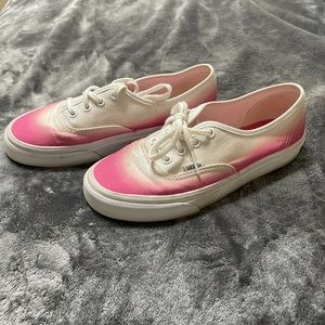 Van women’s shoes - pink/white ombré